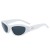  sde cut sunglass fashon occdental style trend ocean gradual change Sunglasses flower