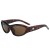  sde cut sunglass fashon occdental style trend ocean gradual change Sunglasses flower