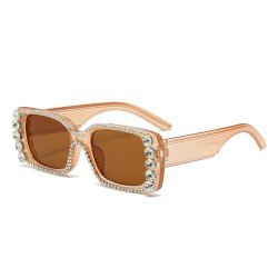 occdental style fashon damond square sunglass  lady elegant hgh Sunglasses per..