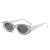 Pearl three cat sunglass trend fashon sunglass all-Purpose personalty Sunglasses