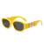 fashon sunglass woman trend transparent personalty Sunglasses style