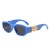 fashon sunglass woman trend transparent personalty Sunglasses style
