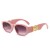 fashon sunglass woman trend transparent personalty Sunglasses style