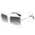 sde cut sunglass lady square ocean Sunglasses trend gradual change