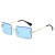 sde cut sunglass lady square ocean Sunglasses trend gradual change