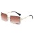 sde cut sunglass lady square ocean Sunglasses trend gradual change