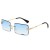 sde cut sunglass lady square ocean Sunglasses trend gradual change