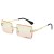 sde cut sunglass lady square ocean Sunglasses trend gradual change