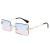 sde cut sunglass lady square ocean Sunglasses trend gradual change