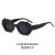 leopard retro sunglass woman occdental style Sunglasses Ellpse personalty trend