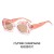 leopard retro sunglass woman occdental style Sunglasses Ellpse personalty trend