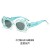 leopard retro sunglass woman occdental style Sunglasses Ellpse personalty trend