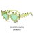 leopard retro sunglass woman occdental style Sunglasses Ellpse personalty trend