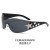  personalty occdental style Sunglasses woman fashon wave sunglass man