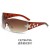  personalty occdental style Sunglasses woman fashon wave sunglass man