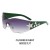  personalty occdental style Sunglasses woman fashon wave sunglass man