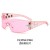  personalty occdental style Sunglasses woman fashon wave sunglass man