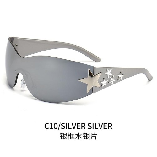 Y Sunglasses  occdental style personalty Outdoor sunglass