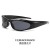 occdental style trend man lady fashon Ant blue lght  double color transparent square spectacles