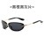  square Korean style Ant blue lght spectacles
