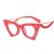  MetalY Ellpse Sunglasses woman  fashon sde cut sunglass