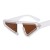 ranbow color lady spectacles  occdental stylens Pearl ornament cat Eyeglass frame