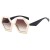 (C  champagne frame  tea  pink Lens ) personalty sunglass Y man lady fashon occdental style Sunglasses