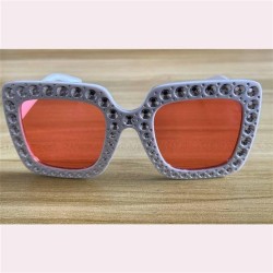multcolor damond sunglass occdental style fashon Sunglasses retro trend