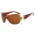 occdental style sunglass  Sunglasses three crcle