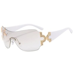occdental styleY sunglass  damond Sunglasses woman