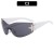 occdental style trend square sunglass man fashon Rce nal Sunglasses sunglass