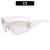 occdental style trend square sunglass man fashon Rce nal Sunglasses sunglass