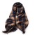 scarf girl student Autumn and Winter Double surface all-Purpose high warm imitate sheep velvet knitti