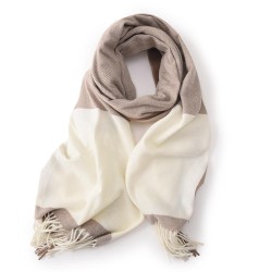  color scarf tassel grid warm Autumn and Winter temperament shawl imitate shee..