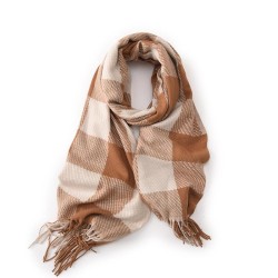  scarf woman Winter all-Purpose high medium long imitate sheep velvet warm thi..