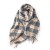 rhombus child scarf man woman Winter imitate sheep velvet warm thick wind Collar