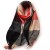 high scarf child all-Purpose tassel shawl imitate sheep velvet print warm two fashion temperament Collar s