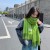 lady scarf Stripe grid shawl elegant Ladies wind Autumn and Winter scarf imitate sheep velvet