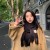 lady scarf Stripe grid shawl elegant Ladies wind Autumn and Winter scarf imitate sheep velvet