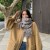 lady scarf Stripe grid shawl elegant Ladies wind Autumn and Winter scarf imitate sheep velvet