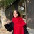 lady scarf Stripe grid shawl elegant Ladies wind Autumn and Winter scarf imitate sheep velvet