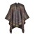 retro Autumn and Winter shawl Nepal wind imitate sheep velvet Jacquard warm slit scarf