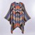 Autumn and Winter knitting slit big shawl Bohemia ethnic style warm