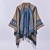 Autumn and Winter knitting slit big shawl Bohemia ethnic style warm