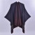 Autumn and Winter hooded slit lady shawl fashion color Stripe shawl