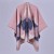  scarf shawl brief fashion slit imitate sheep velvet four two woman tassel knitting