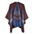 lady slit shawl Autumn and Winter ethnic style imitate sheep velvet thick warm wind scarf