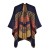 Autumn and Winter retro imitate sheep velvet shawl Stripe houndstooth occidental sty