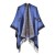 Autumn and Winter retro imitate sheep velvet shawl Stripe houndstooth occidental sty