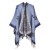 Autumn and Winter retro imitate sheep velvet shawl Stripe houndstooth occidental sty